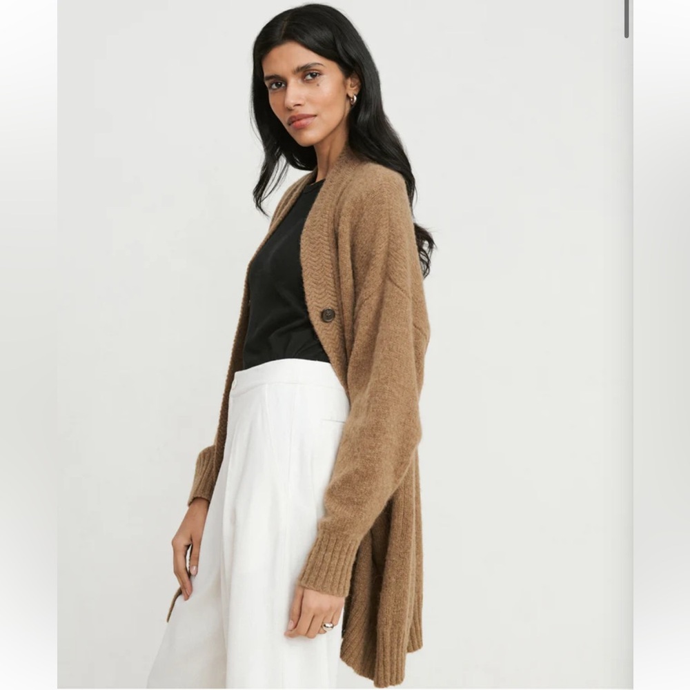 Jenni Kayne Cottage Cardigan Tan | Women’s Size XS/S - Picture 2 of 9